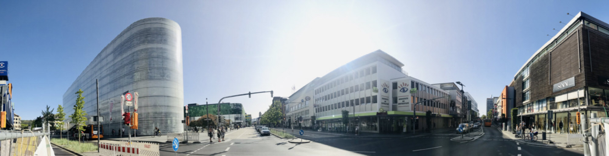 Panorama der Görgenstraße mit dem MVZ Orthopaedicum Koblenz